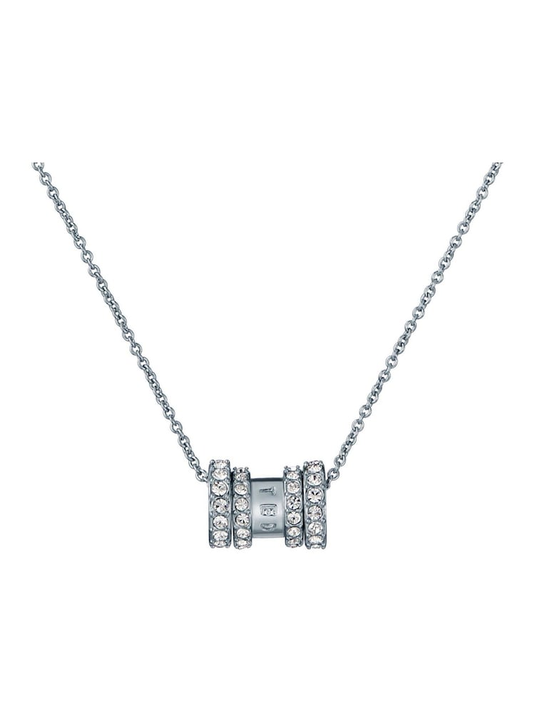 Ted Baker Silver Tone Romie Crystal Roll Multi Pendant Necklace - Image 2 of 5 Ted Baker Silver Tone Romie Crystal Roll Multi Pendant Necklace - Image 2 of 5