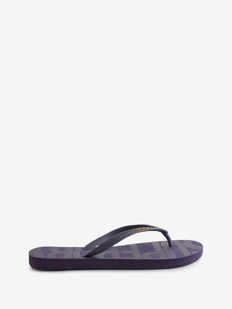 Superdry Purple Essential Flip Flop - Image 2 of 2