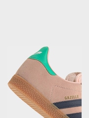 adidas Originals Light Pink Gazelle Junior Trainers - Image 8 of 9