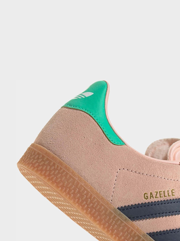 adidas gazelle silver green womens adidas Originals Gazelle Vapour Pink F16/White/Gold Met  Heppo.com