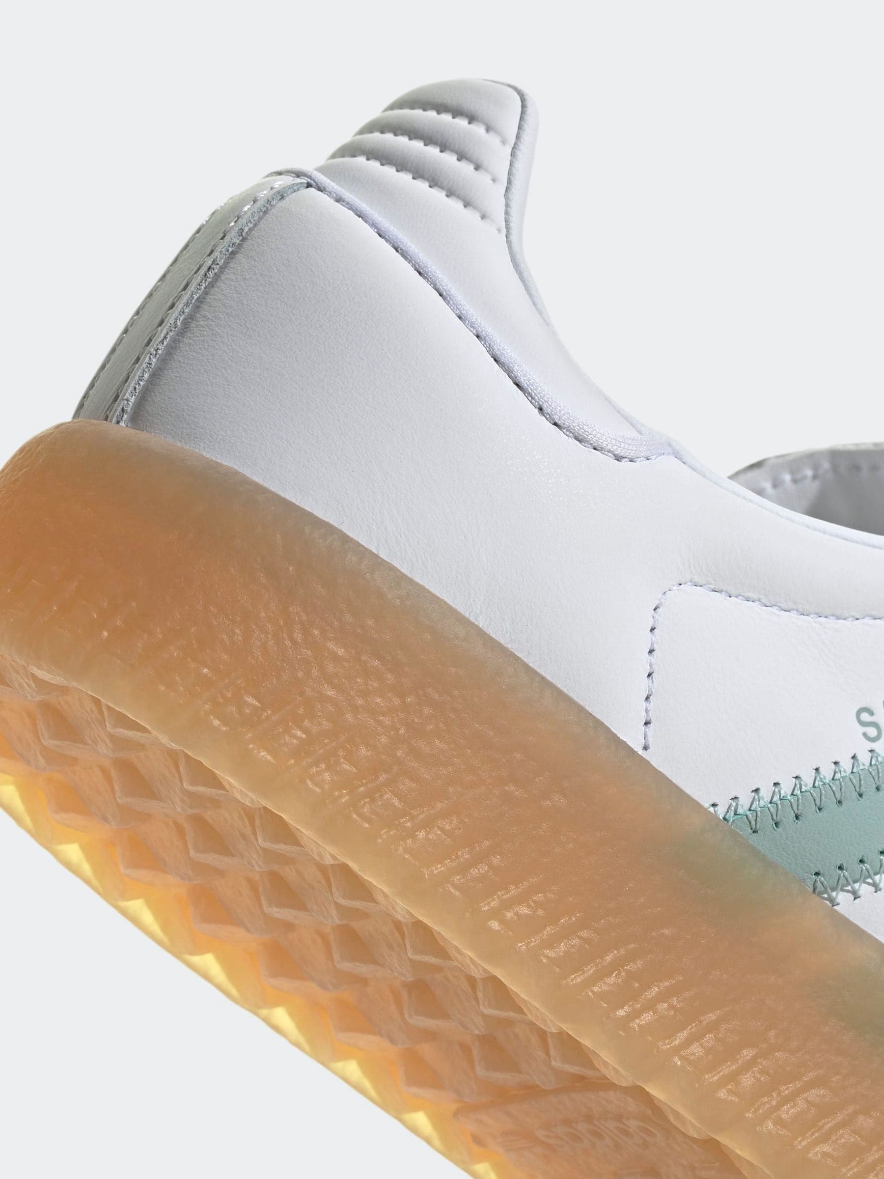 Buy adidas Originals White/Teal Sambae W Trainers from Next USA