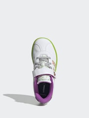 adidas White Pixar Toy Story Vl Court 3.0 Children Trainers - Image 5 of 10