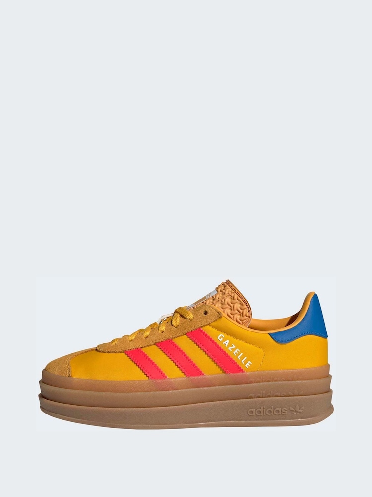 adidas Originals Yellow Gazelle Bold Trainers - Image 10 of 10