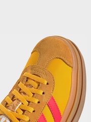 adidas Originals Yellow Gazelle Bold Trainers - Image 6 of 10