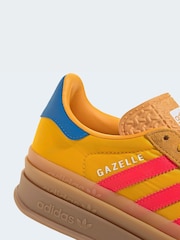 adidas Originals Yellow Gazelle Bold Trainers - Image 9 of 10