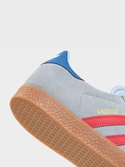 adidas Originals Blue Gazelle Junior Trainers - Image 6 of 10