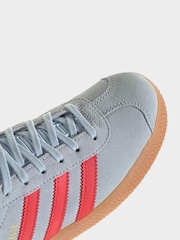 adidas Originals Blue Gazelle Junior Trainers - Image 7 of 10