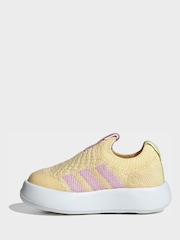 adidas Yellow Bubblecomfy Slip On Infant Trainers - Image 3 of 10