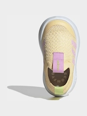 adidas Yellow Bubblecomfy Slip On Infant Trainers - Image 7 of 10