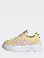 adidas Yellow Bubblecomfy Slip On Infant Trainers - Image 9 of 10