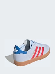 adidas Originals Blue Gazelle Kids Trainers - Image 9 of 10