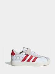 adidas White Vl Court 3.0 Trainers Children - Image 1 of 9