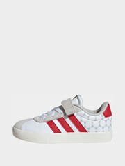 adidas White Vl Court 3.0 Trainers Children - Image 2 of 9