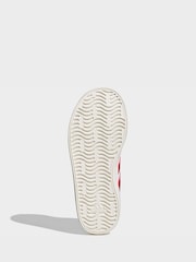 adidas White Vl Court 3.0 Trainers Children - Image 7 of 9