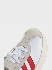 adidas White Vl Court 3.0 Trainers Children - Image 8 of 9