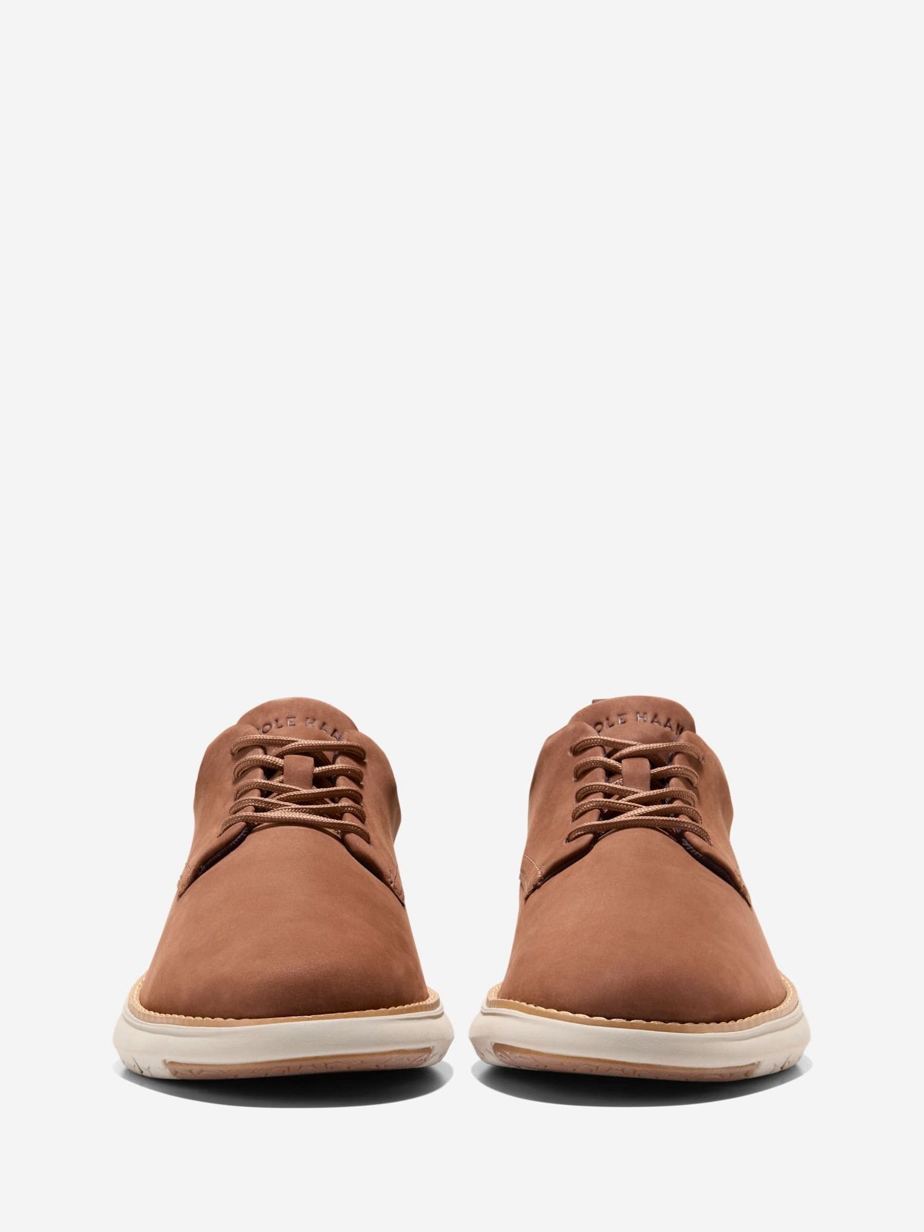 Buy Cole Haan Brown Suede Grand Remix Oxfords Shoes from the Next
