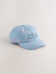 Denim Slogan Baseball Cap (1-16yrs) - Image 1 of 3
