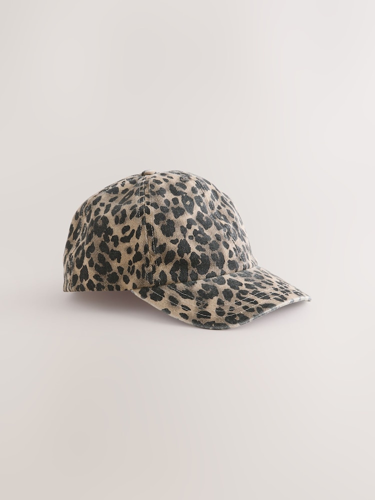 Leopard Print Baseball Cap (1-16yrs) - Image 1 of 3
