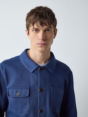 Blue Garment Dyed Chore Jacket - Image 5 of 11