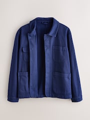 Blue Garment Dyed Chore Jacket - Image 7 of 11