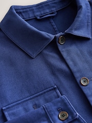Blue Garment Dyed Chore Jacket - Image 9 of 11