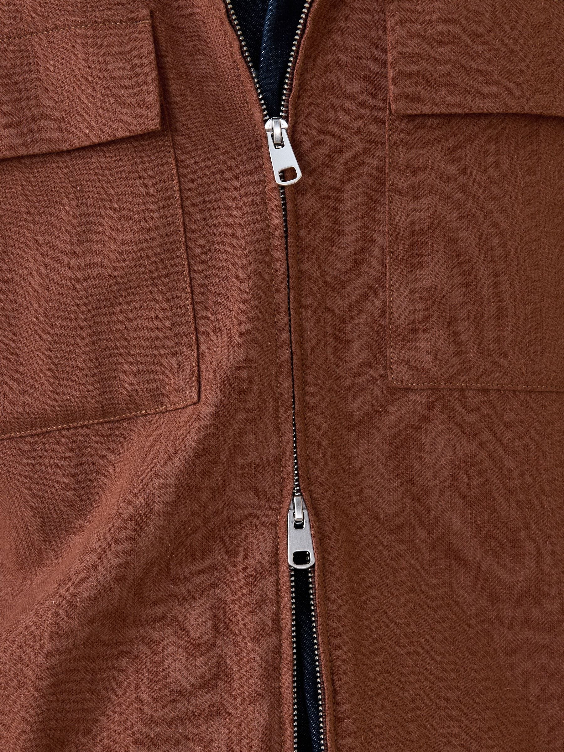 Buy Rust Brown N. Premium Linen Blend Herringbone Jacket from Next USA