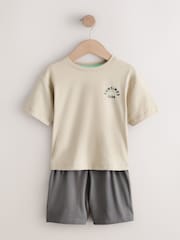 Blue/Stone/Mint Good Times - Pachet 3 de pijamale scurte (9luni-10ani) - Imaginea 4 din 7