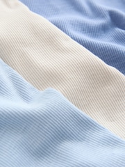 Blue/Neutral Plain - Pack de 3 pijamas cortos (9 meses-10 años) - Imagen 11 de 12