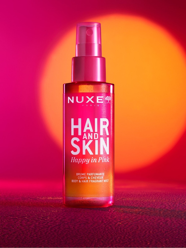 Nuxe Happy in Pink Hair and Skin Fragrant Mist 100ml - Image 2 of 5