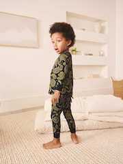 Black/Gold EID Snuggle Fit Pyjamas (9mths-12yrs) - Image 2 of 8