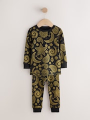 Black/Gold EID Snuggle Fit Pyjamas (9mths-12yrs) - Image 5 of 8