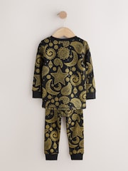 Black/Gold EID Snuggle Fit Pyjamas (9mths-12yrs) - Image 6 of 8