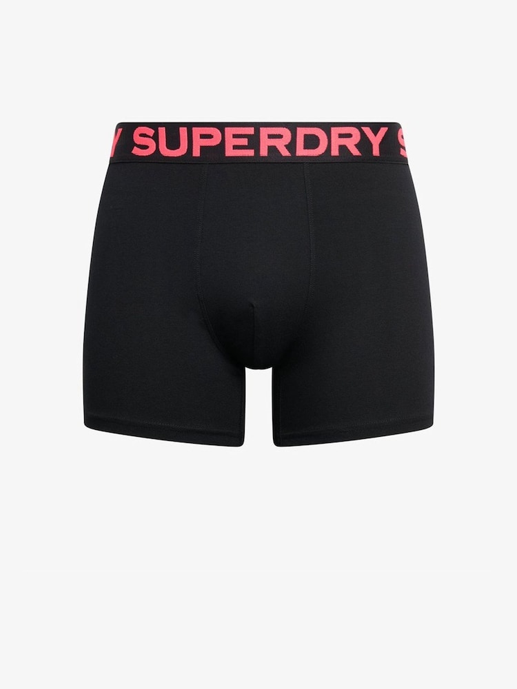 Superdry Black Boxers Shorts - Image 1 of 1