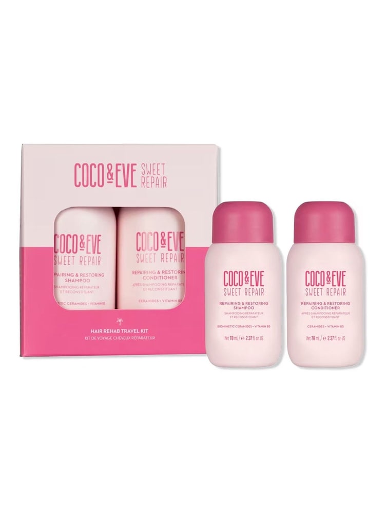 Coco & Eve Sweet Repair Hair Rehab Shampoo & Conditioner Travel Set - Image 1 of 2 Coco & Eve Sweet Repair Hair Rehab Shampoo & Conditioner Travel Set - Image 1 of 2
