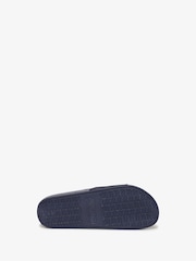 Superdry Navy SD Co Logo Sliders - Image 5 of 8