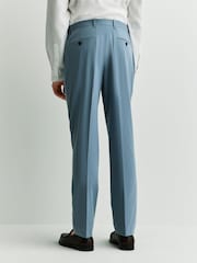 Gaiši zils - Pieguļošs piegriezums - Elastīgas jostasvietas Motionflex Stretch viedās bikses - Attēls 3 no 11