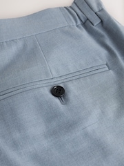 Gaiši zils - Pieguļošs piegriezums - Elastīgas jostasvietas Motionflex Stretch viedās bikses - Attēls 9 no 11