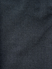 Navy Textured Smart Trousers with Side Elasticated Waistband - Image 5 of 5