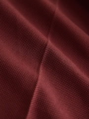 Red Textured Cotton Smart Chinos - Image 6 of 9