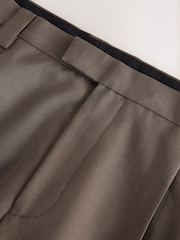 Neutral N.Premium Loose Fit Twin Pleat Wool Blend Smart Trousers - Image 10 of 11