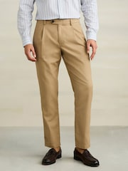 Stone Textured Cotton Smart Chinos - Image 1 of 10