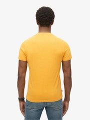Superdry Yellow Essential Logo Embroidered T-Shirt - Image 2 of 9