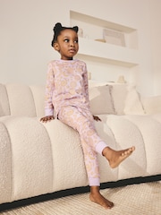 Lilac Purple EID Snuggle Pyjamas Set (9mths-12yrs) (9mths-12yrs) - Image 1 of 4