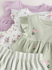 Lilac Purple Snuggle Short Pyjamas 3 Pack (9mths-8yrs) - Image 13 of 13