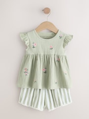 Lilac Purple Snuggle Short Pyjamas 3 Pack (9mths-8yrs) - Image 8 of 13