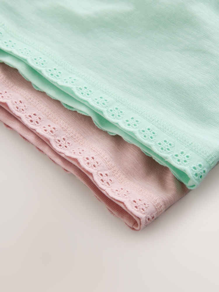 Pink/Green Short Pyjamas 2 Pack (9mths-8yrs) - Image 11 of 11 Pink/Green Short Pyjamas 2 Pack (9mths-8yrs) - Image 11 of 11