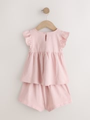 Pink/Green Short Pyjamas 2 Pack (9mths-8yrs) - Image 4 of 6