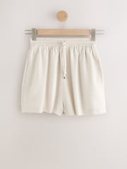Black/Neutral Shorts 2 Pack with Linen - Image 3 of 9