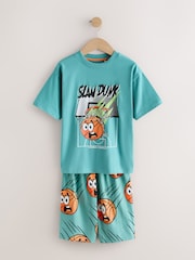 Green/Grey/White Comedy Sport - حزمة من 3 بيجامات قصيرة (4-16سنة) - Image 4 of 7