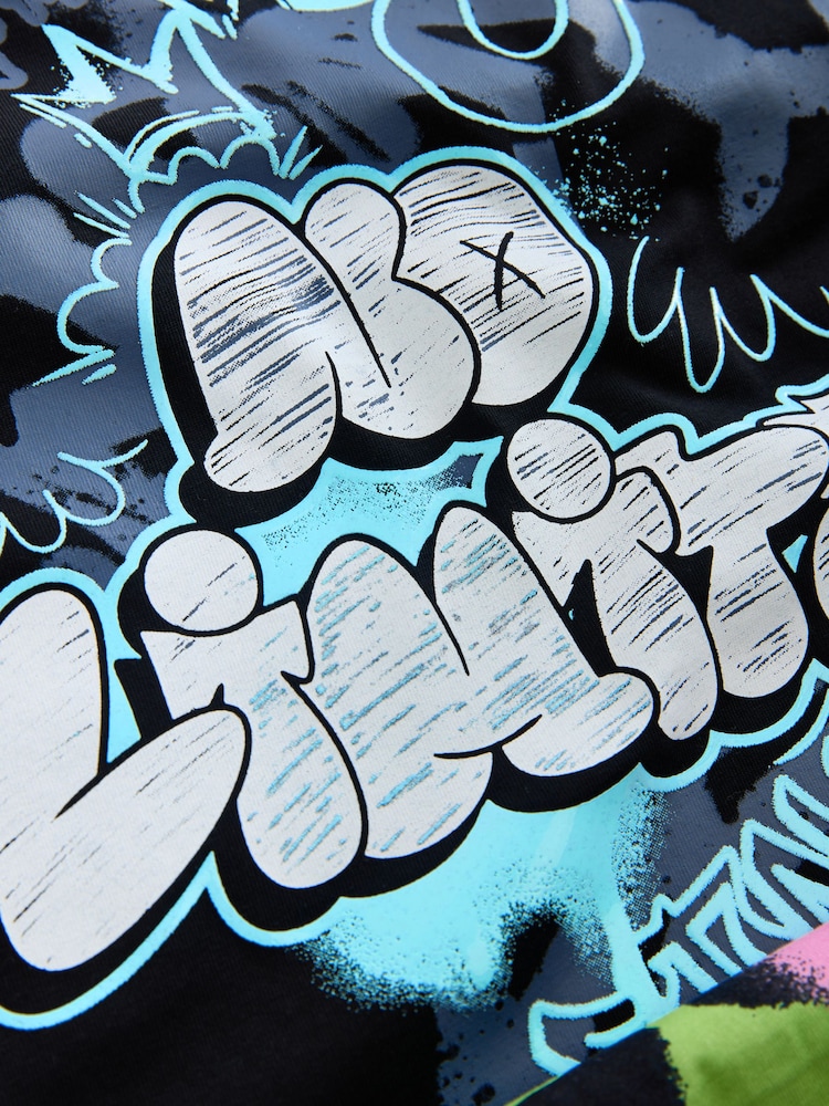 Black/Purple Grafiti - Коротка піжама 3 Pack (4-16роки) - Image 13 of 13